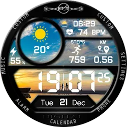 NTV352 - Digital Pro watchface icon