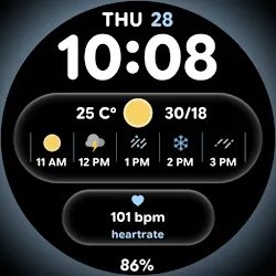 Glass Weather 2 - Watch face icon
