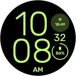 Simple II - Wear OS Watchface icon
