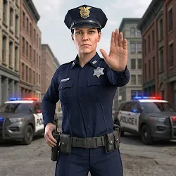 Police Sim Patrol Officer Game icon