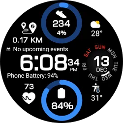 Digital Color WearOS NTV570 icon