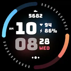 Alpha for Wear OS icon