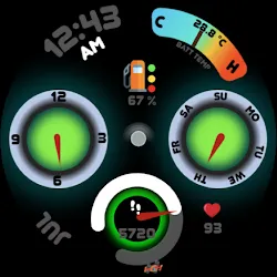 Speedometer WatchFace SMA 17 icon
