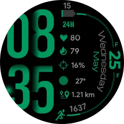 Digital Basic 7B Wear OS 4+ icon
