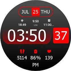 Key WF30 Digital Watch Face icon