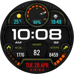 Digital Rangor watch face icon