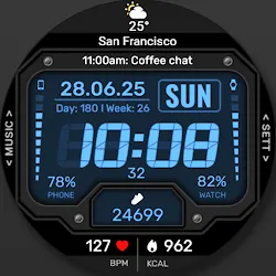 WFP 151 Old school watch face icon