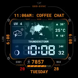 Geo-Sync Watch Face 118 icon