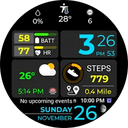 Dark Tiles Infomative NTV569 icon
