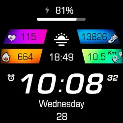Colorful Fitness Tracker 33 icon