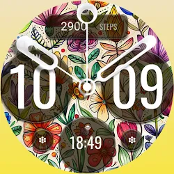 FLW117 Spring Flowers Drawing icon