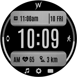 Steel Frame Watch Face icon