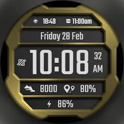 DADAM37: Modern Metal Dial icon
