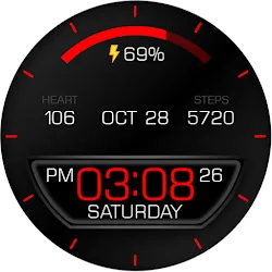 Key103 Digital Watch Face icon