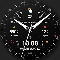WFP 311 Modern watch face icon