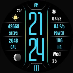 Simplex Digital Watch Face icon