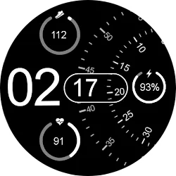 Pixel Rotary URX95 Watch face icon