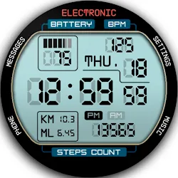 Retro Electronic Watch Face icon
