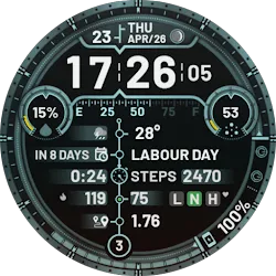 Digital Watch Face: DIGI 4 icon