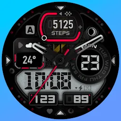 SH019 Watch Face, WearOS watch icon