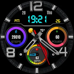 Pars Sardes Hybrid Watch Face icon