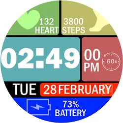 Key021 Digital Watch Face icon
