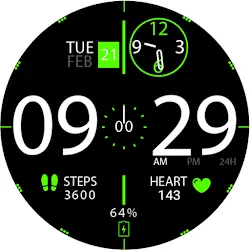 Key026 Hybrid Watch Face icon