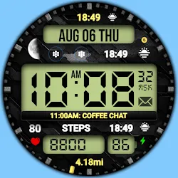 WIN Tactical LCD Digital Face icon
