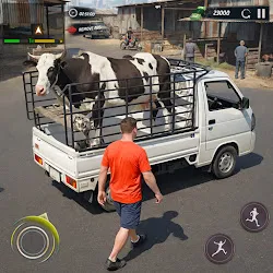 Farm Animal Cargo Truck Games icon