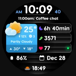 PRADO 71 Weather Watch Face icon