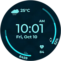 Crystal Facet Watch Face icon