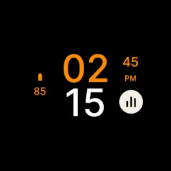 Black Night Watch Face icon