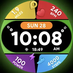 Colorful Info - Watch face icon