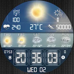 N-SPORT756 Weather DigitalFace icon
