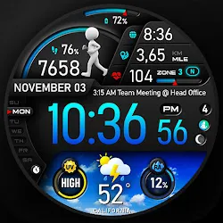PER23 Platinum Watch Face icon