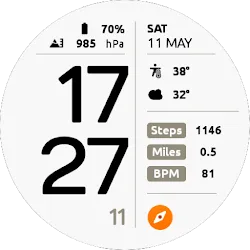 EXD043L: Digital Watch Face icon
