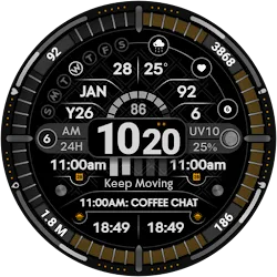 Digital Watch Face Infowatch 2 icon