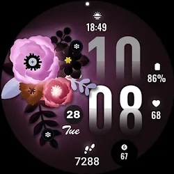ML2U 313 Floral Digital Art icon