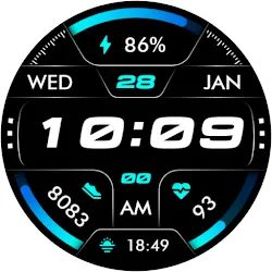 Oled - Digital v6 | watch face icon
