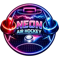 Neon Air Hockey - Offline Ai icon