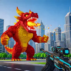 Monster Craft Pixel Shooter icon