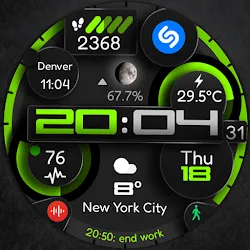 Digital Watch Face CUE110 icon