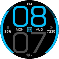 Key077 Futuristic Watch Face icon