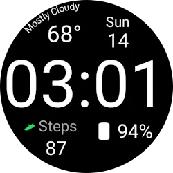 Digi Time Watchface icon