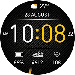 DIGI CARBON URX14 Watch face icon