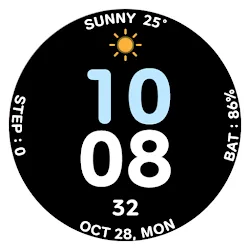 AWD CUTE W watch face icon
