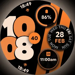 Sporty Pixel - Watch face icon