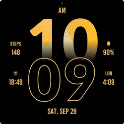 Active Yellow Fit Watch Face icon