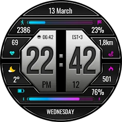 Digital Mypuk Watch Face icon