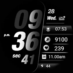Minimal Digital Watch - RE02 icon